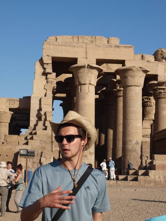 V devätnástich ako sprievodca po stopách Agathy Christie na Níle v Egypte